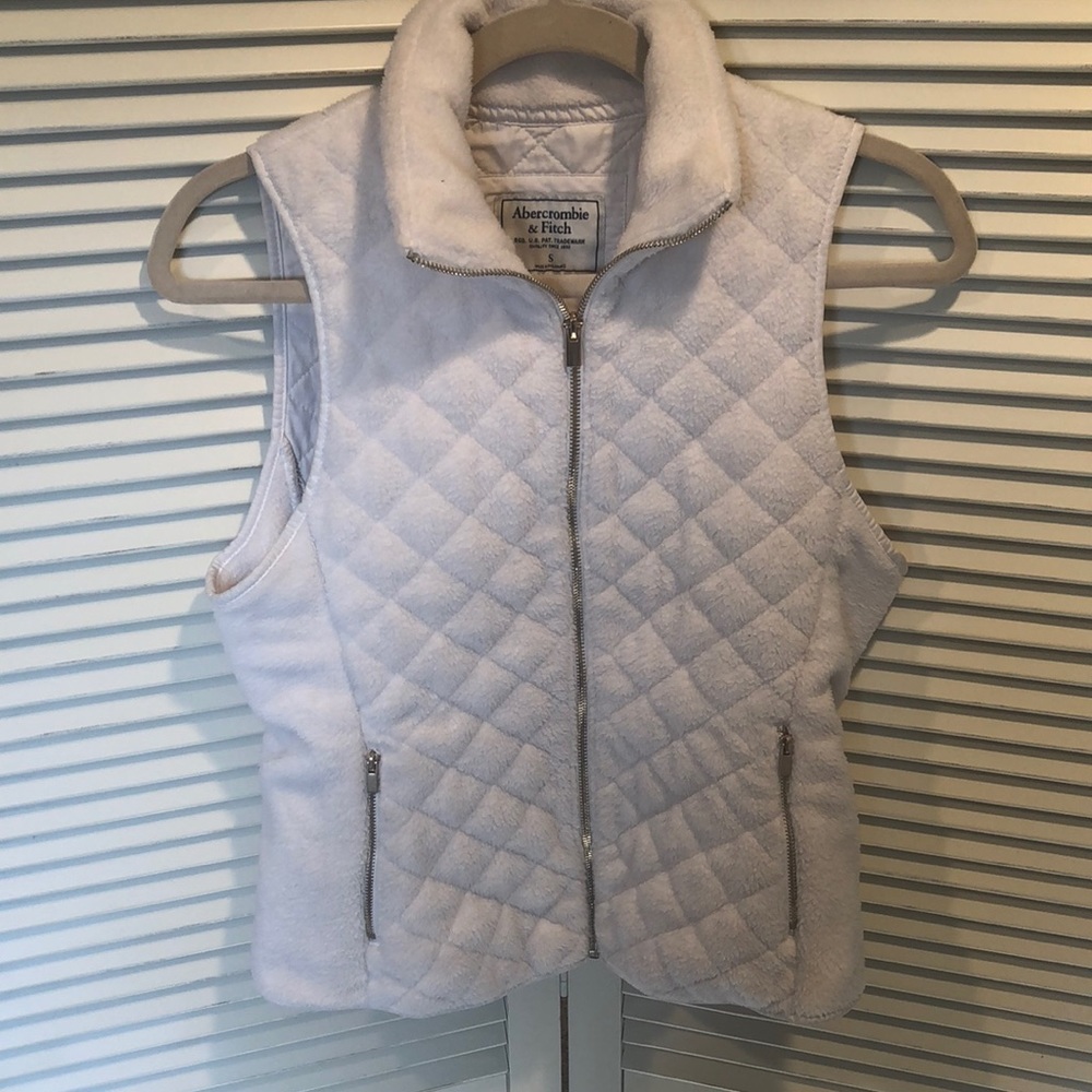 Abercrombie Cream Vest